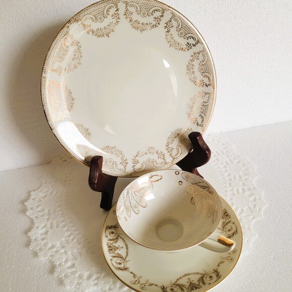 HEINRICH Germany Cup Saucer Plate Mixed Collection Wunsiedel Bavaria Porcelain - Picture 6 of 15